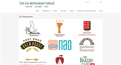 Desktop Screenshot of ciarestaurantgroup.com